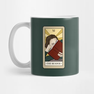 Bookish Tarot - The Reader (colour version) Mug